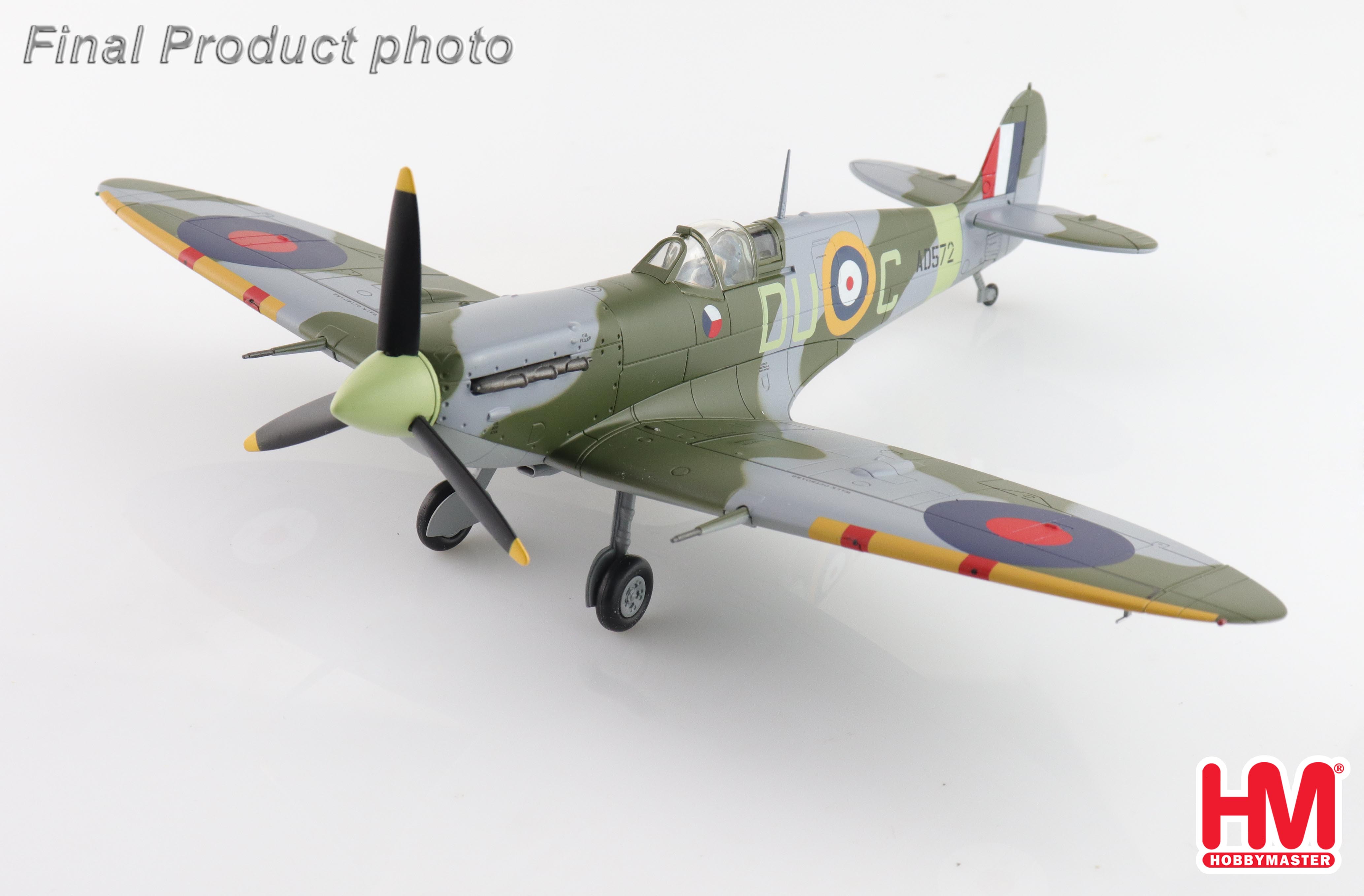 Spitfire Mk. Vb AD572, F/O Frantisek Perina, No. 312 Sqn., spring 1942
